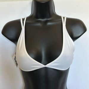 Free People Party in the Back bra m/l white